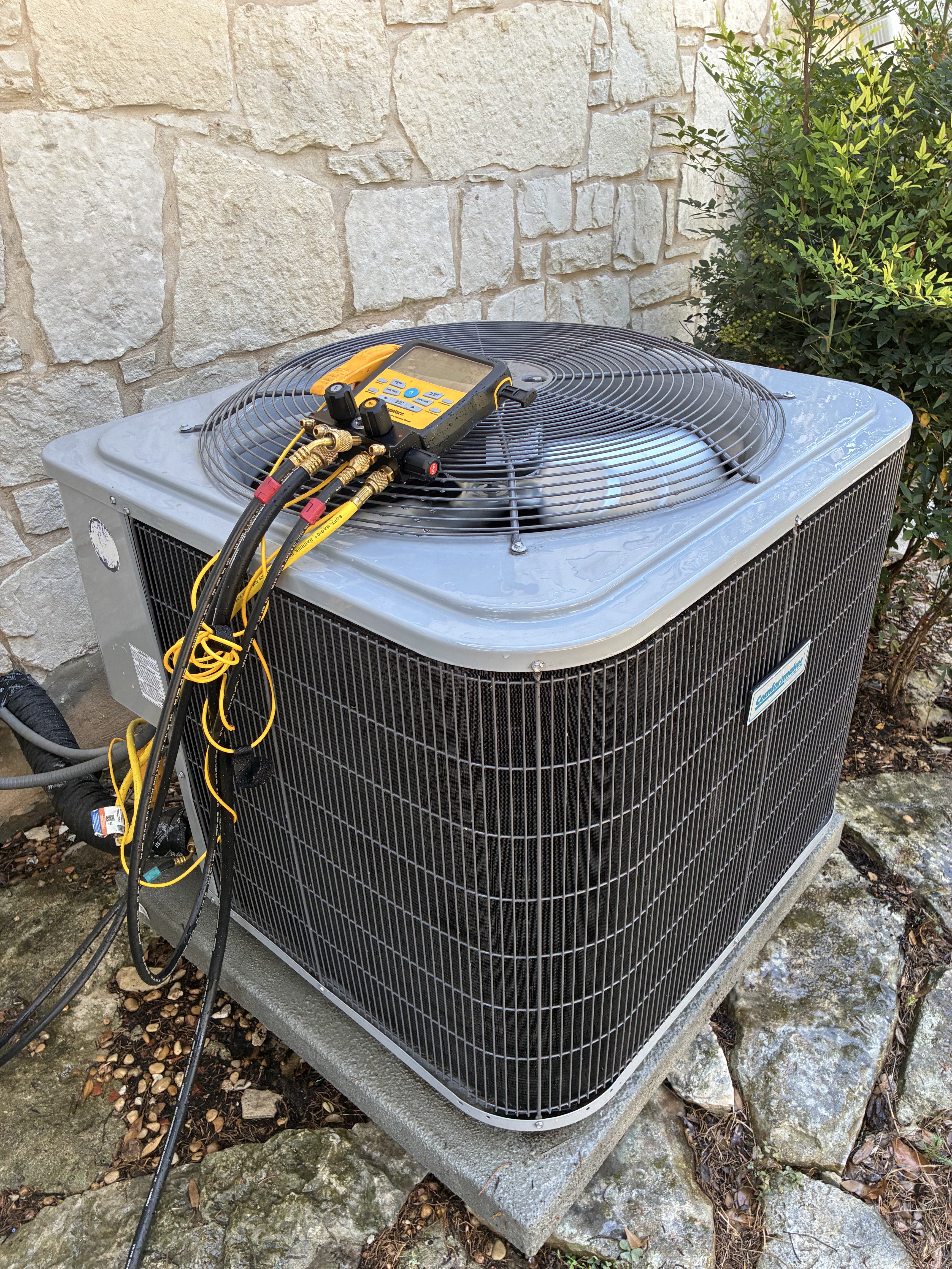 Comfortmaker system with gauges